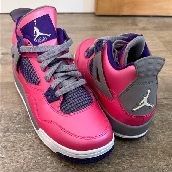 Jordan Shoes - Nike Air Jordan 4 2013 Retro Pink Foil